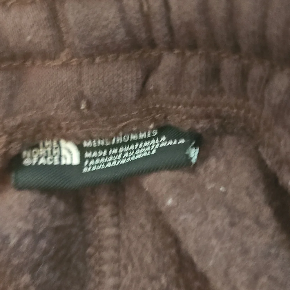 mens sz med brown the north face jogger pants - Picture 5 of 5
